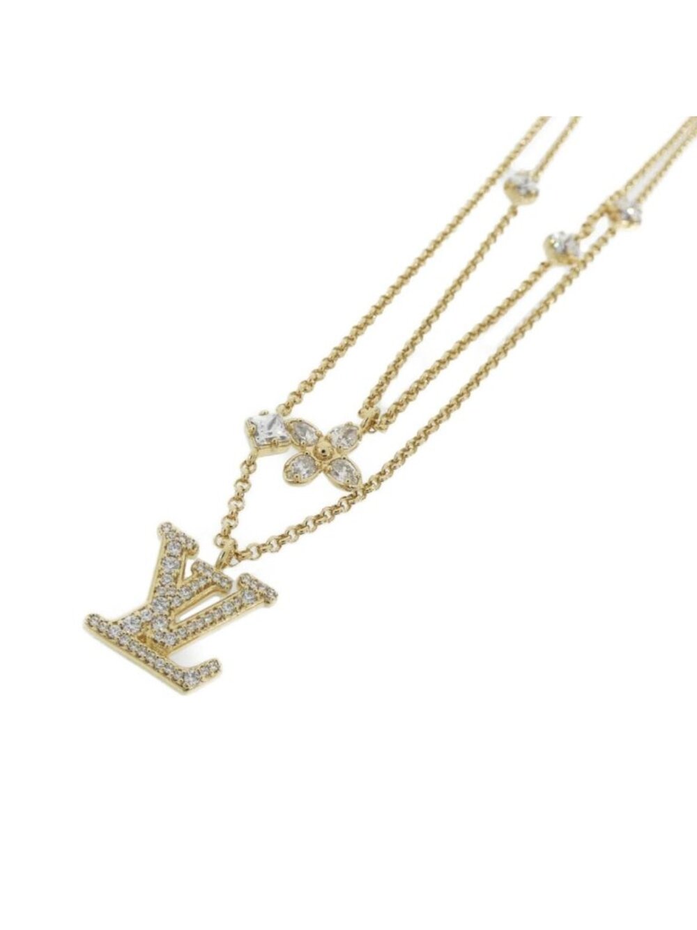 Louis Vuitton Necklace Gold
